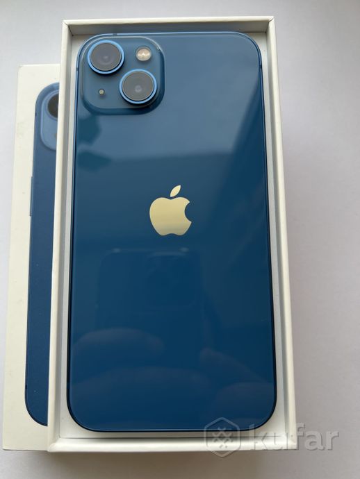 фото apple iphone 13 128 gb blue в идеальном состоянии на мировой гарантии 0