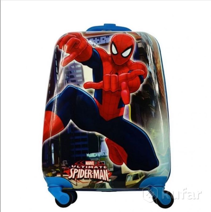 фото детский чемодан для мальчика spider-man новый 4