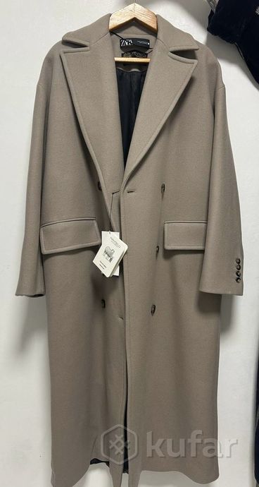 фото цена снижена пальто новое zara шерстяное размер m  5