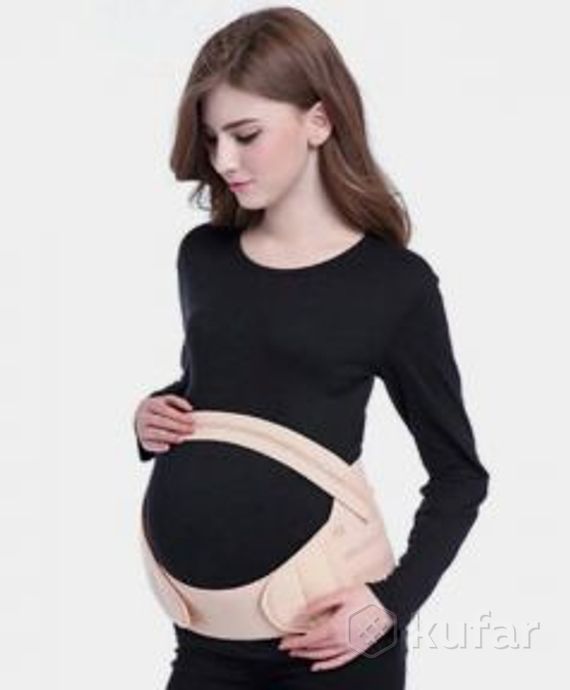 фото универсальный бандаж для беременных belly brace pelvic support shrink abdomen бежевый размер l 0