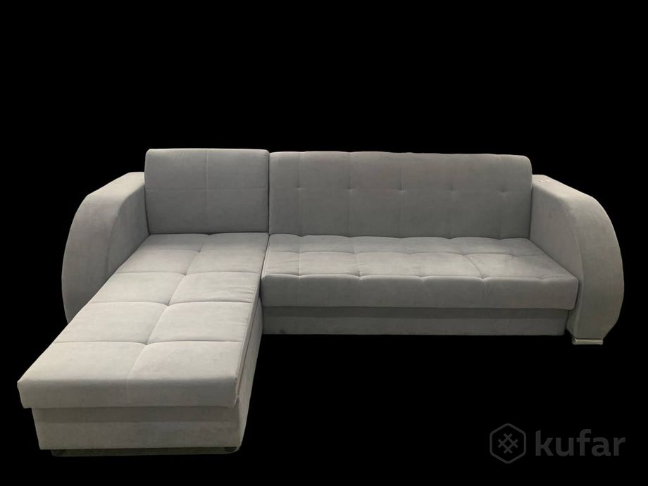 фото угловой диван-кровать ''вельвет'' 0