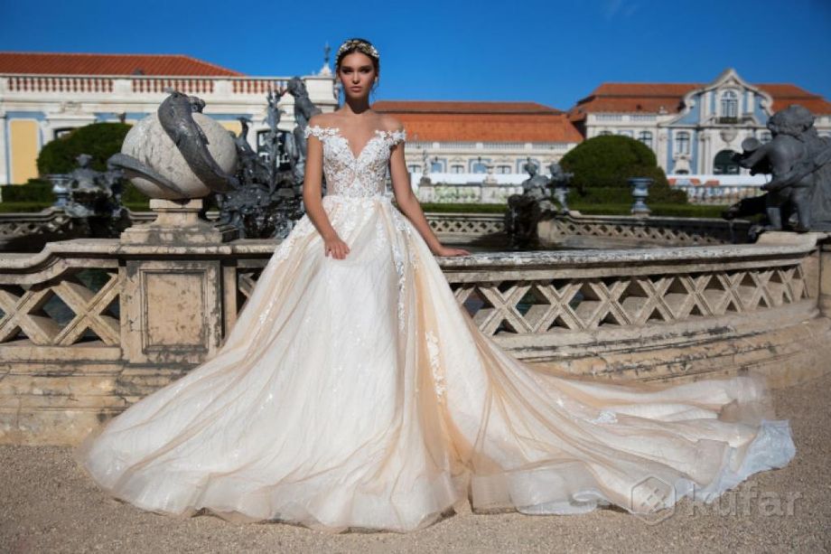 фото итальянское свадебное платье  milla nova 7