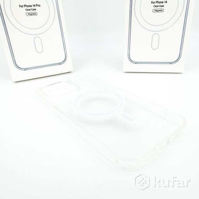 фото прозрачный чехол для iphone с magsafe все модели 2
