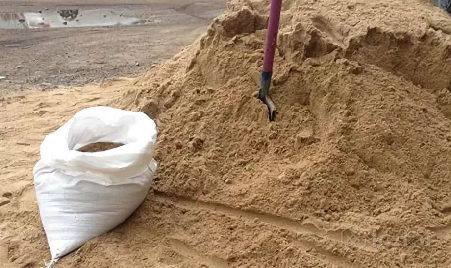 фото песок сеяный в биг-бэгах и мешках 0