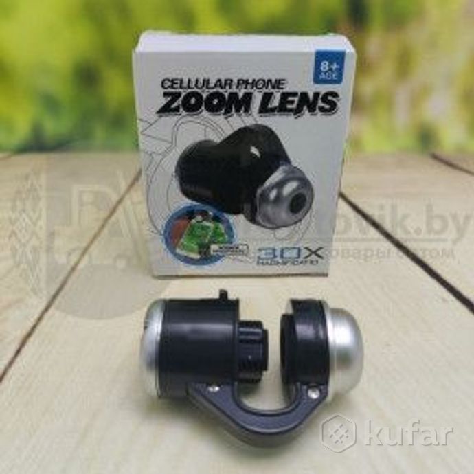 фото объектив - микроскоп (увеличитель) на камеру cellular phone zoom lens 30-ти кратный 0