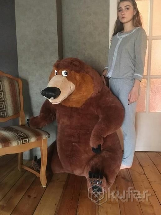 фото большой (110 см) медведь 3