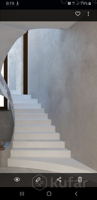 фото монолитная бетонная лестница  срочновсе виды 4