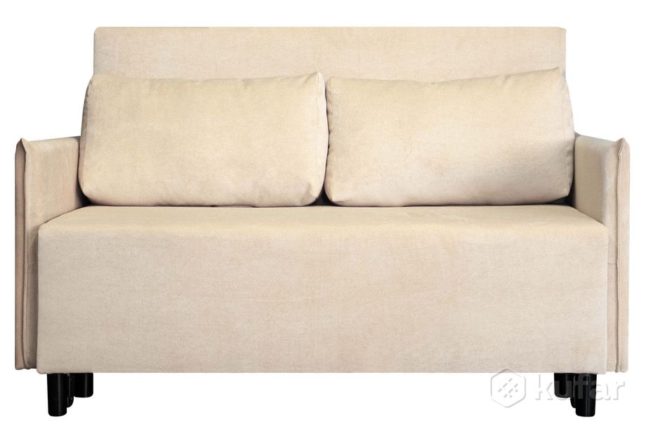 фото прямой двухместный диван-кровать визит-3 (4 цвета в наличии) 0