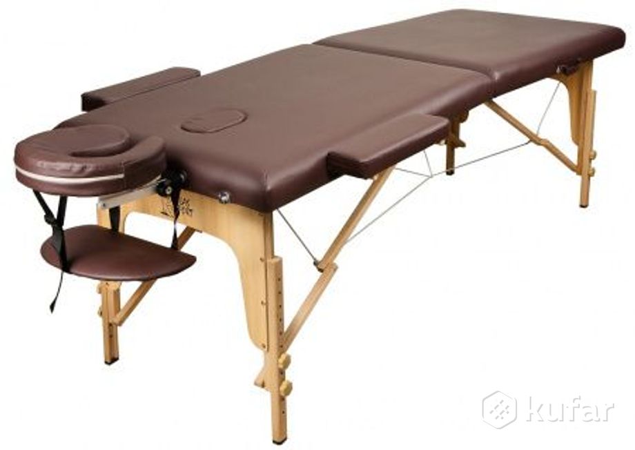 фото массажный стол atlas sport 2-с деревянный 60см скл 8