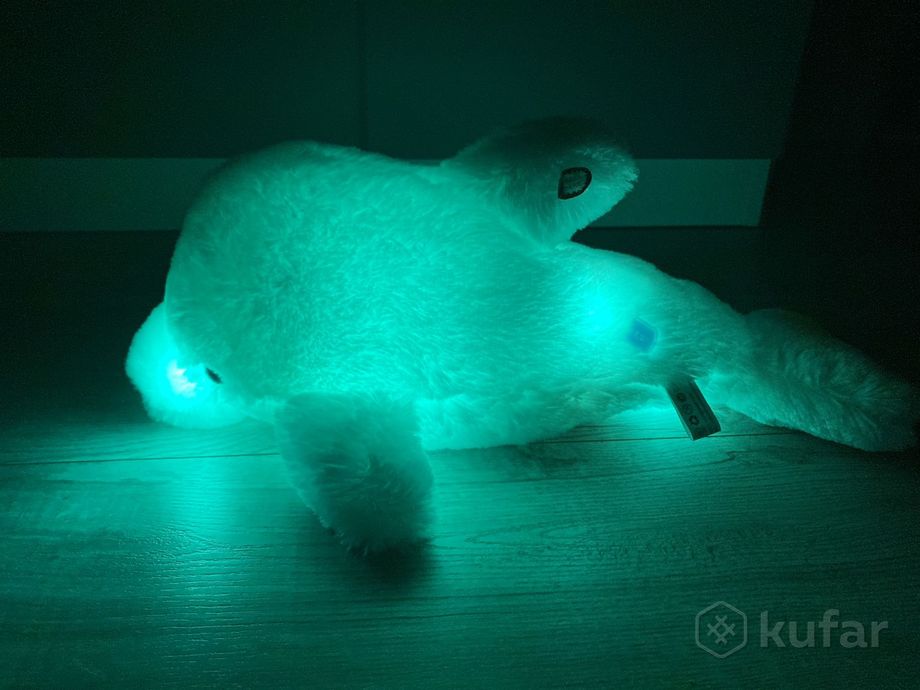 фото мягкая игрушка дельфин с подсветкой 2