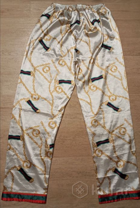 фото пижамные штанишки,  шелк 3