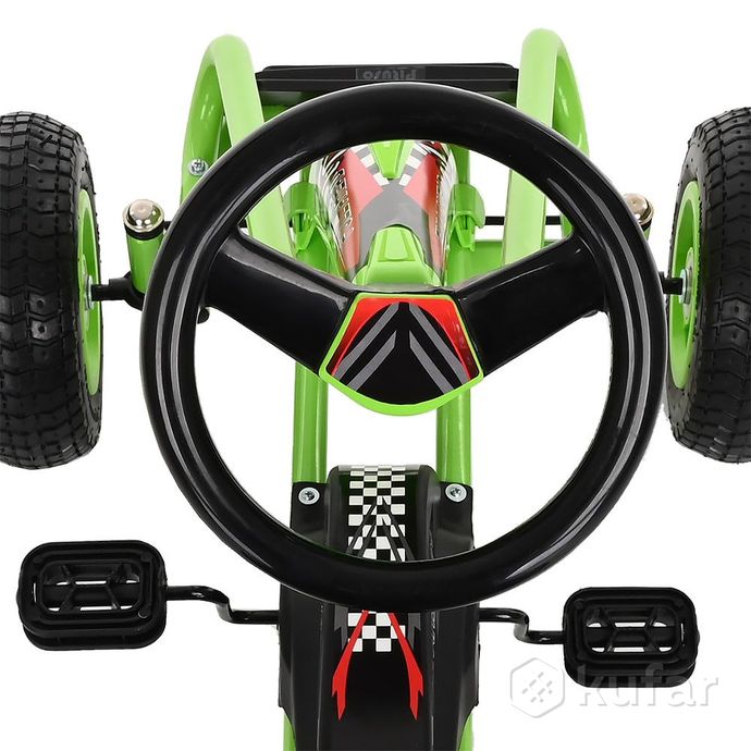 фото pituso педальный картинг g201 (91*50*56 см) надувные колеса 7
