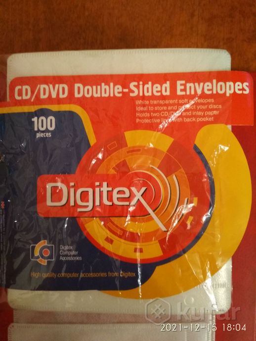 фото упаковка (96 шт.) двойных файлов для дисков cd/dvd 1