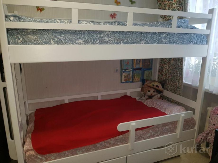 фото  детская двухъярусная кровать ''классик - 2'' 12