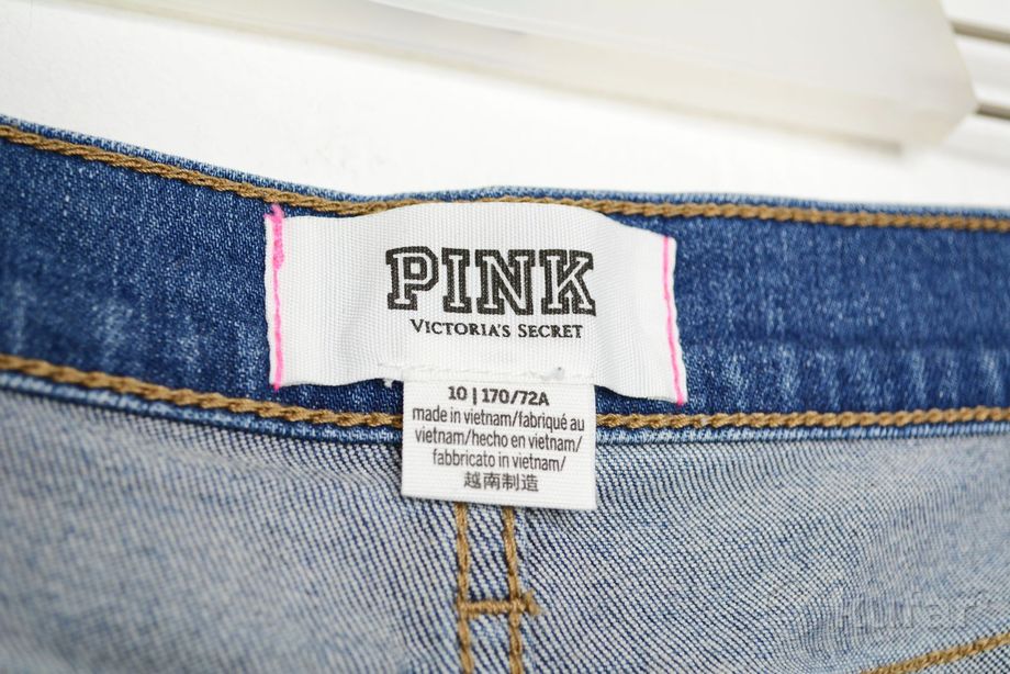 фото джинсовые шорты victorias secret pink women denim shorts 5