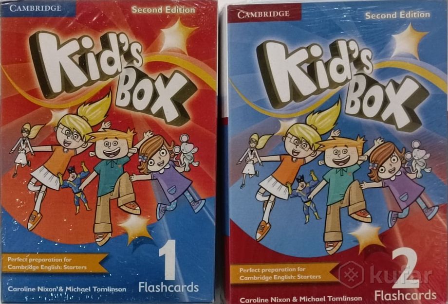 фото  учебников kids box 1,2,3,4 + cards 7