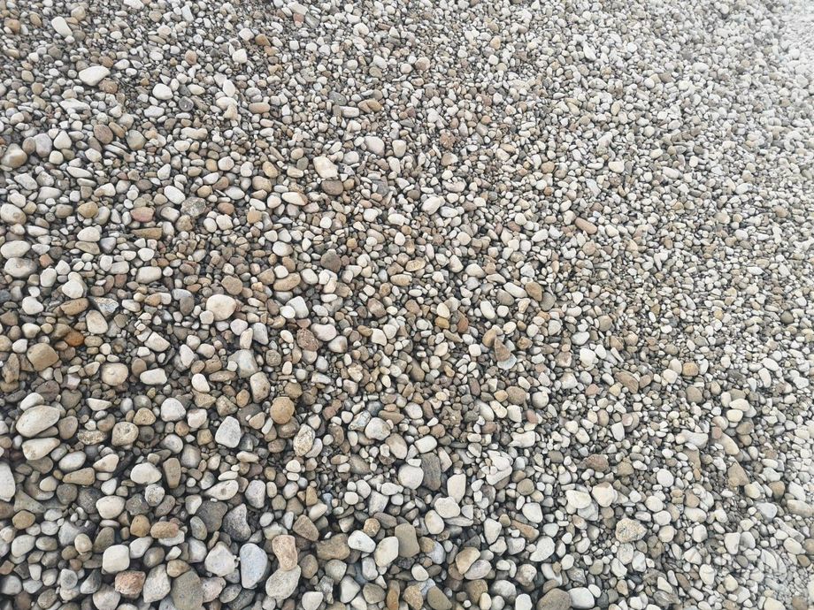 фото песок сеяный , гравий 2