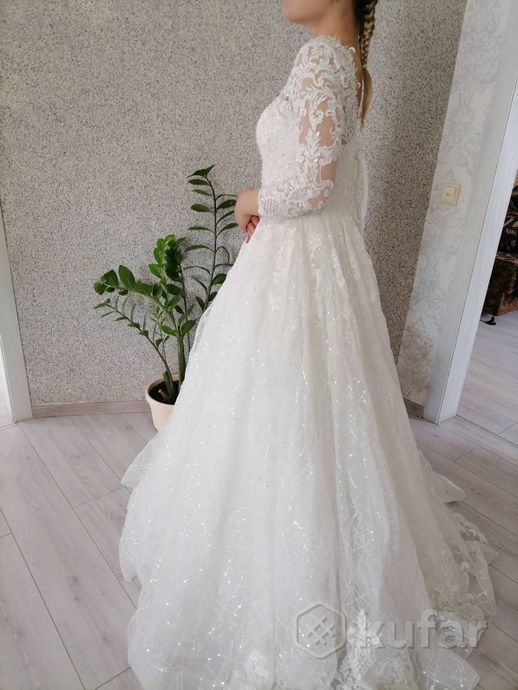 фото свадебное платье и шубка 5