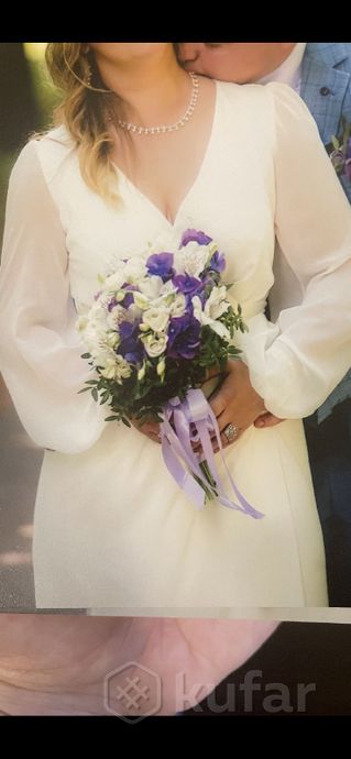 фото свадебное платье 48-50 0