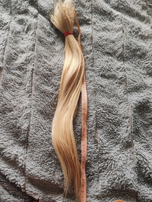 фото натурные волосы блонд  3