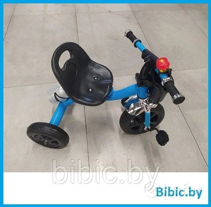фото велосипед детский малютка трёхколёсный с корзинкой для детей малышей, беговел для самых маленьких 2