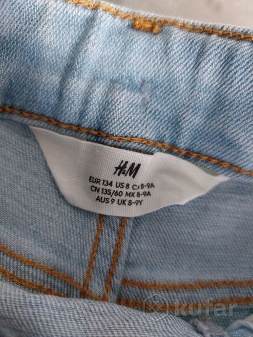 фото джинсовые шорты для мальчика h&m 3