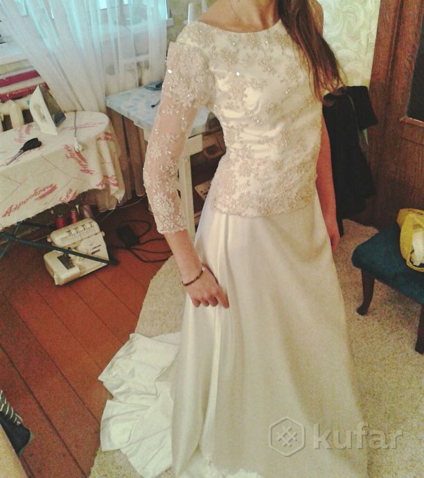 фото свадебное платье.  1