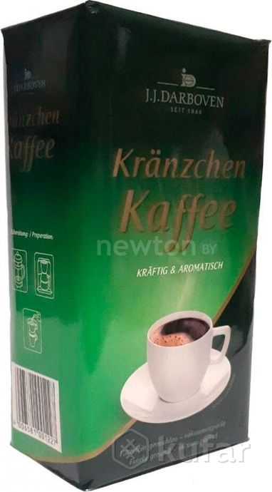 фото кофе j.j.darboven kranzchen kaffee молотый 500 г 0