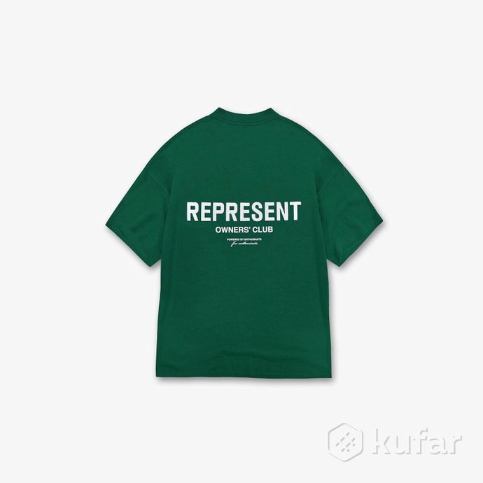 фото футболка represent owners club t-shirt racing green 0