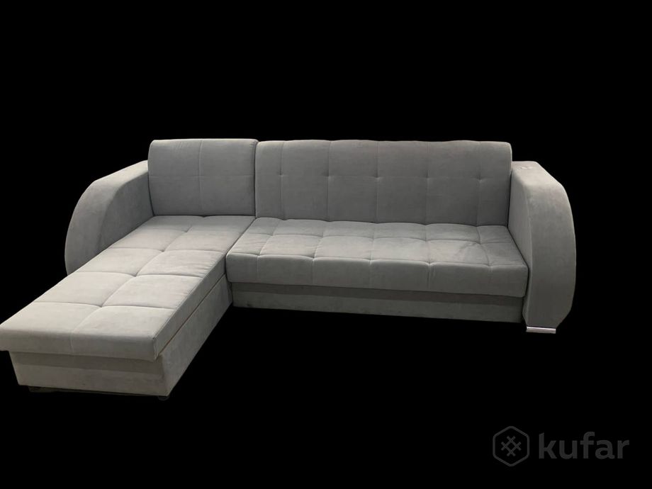 фото угловой диван-кровать ''вельвет'' 1