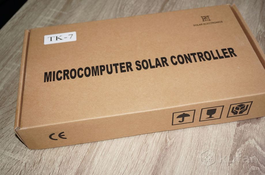 фото   тепловой солнечный контроллер тк-7 1
