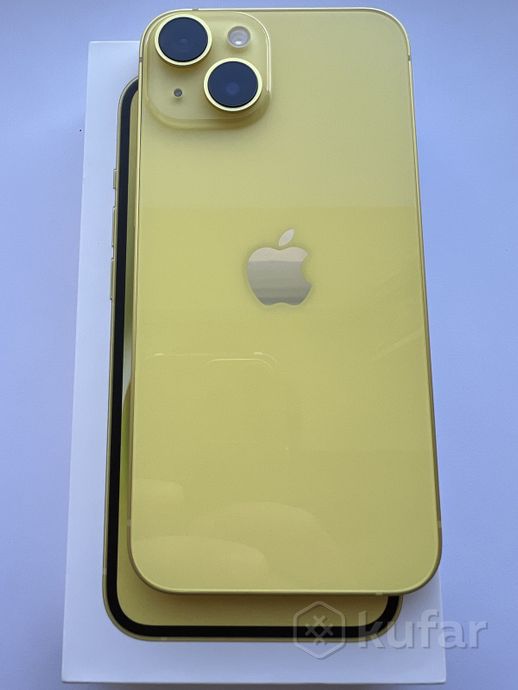 фото apple iphone 14 128 gb yellow как новый на мировой гарантии 0