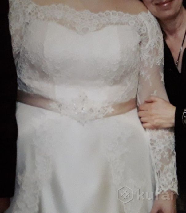 фото свадебное платье 54-56р 4