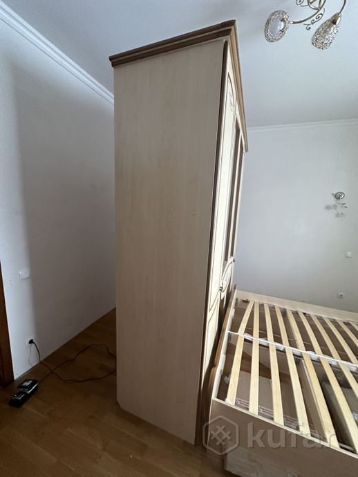 фото спальня (шкаф, кровать, прикроватные тумбы,зеркало 2