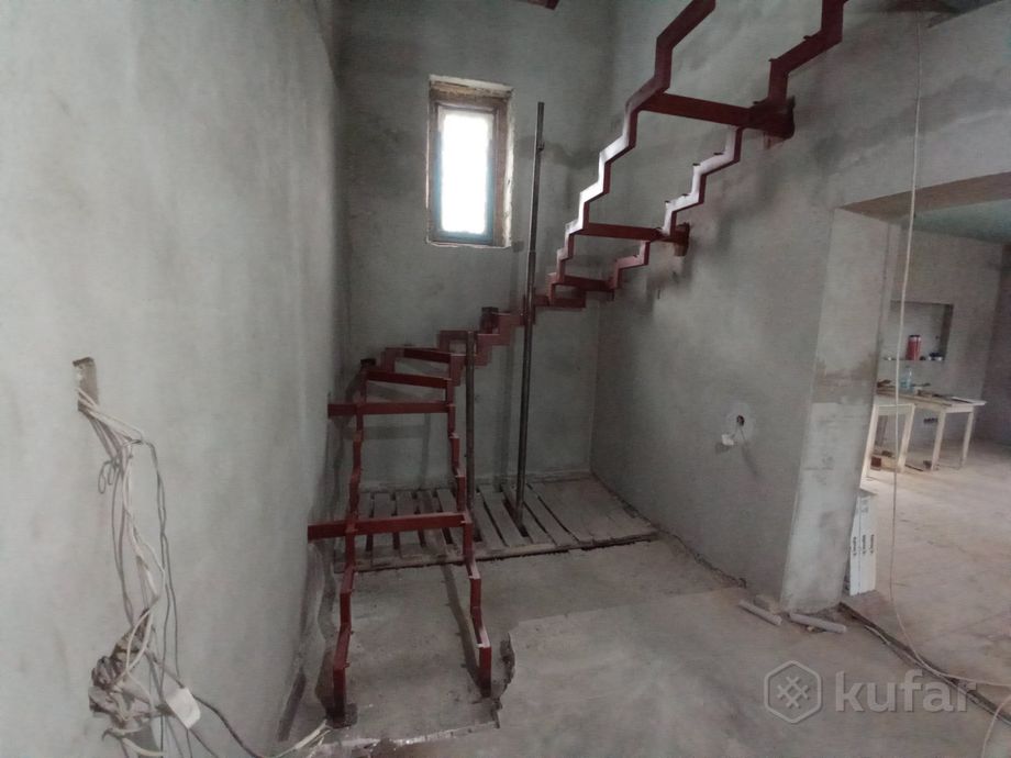 фото изготовление металлического каркаса лестницы 4