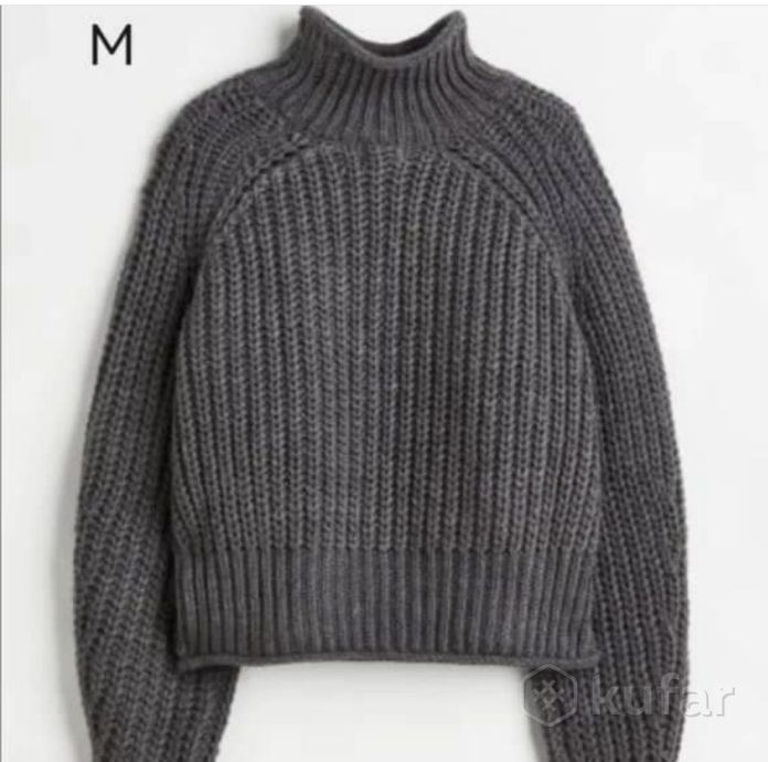 фото свитер н&м нм крупной вязки распродажа  2