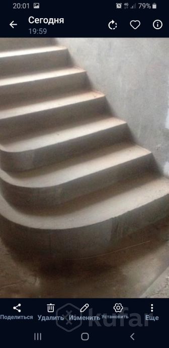 фото монолитная бетонная лестница  все виды 3