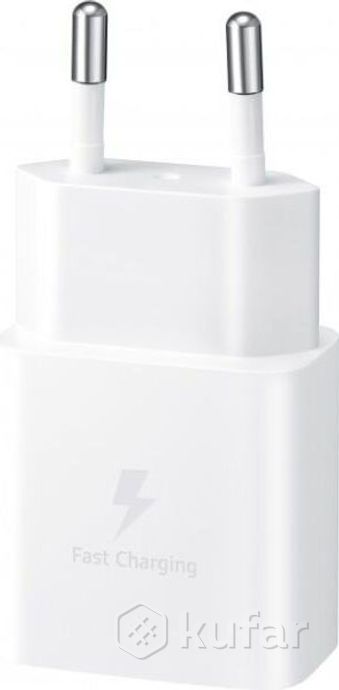 фото сетевое зарядное устройство ''samsung'' ep-t1510nwegeu white, usb type-c 1