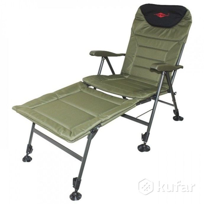 фото карповое кресло с подставкой для ног mifine 55071 0