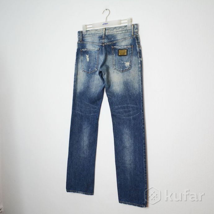 фото джинсы dolce&gabbana distressed jeans made in italy prada gucci dior louis vuitton fendi ysl hermes 1
