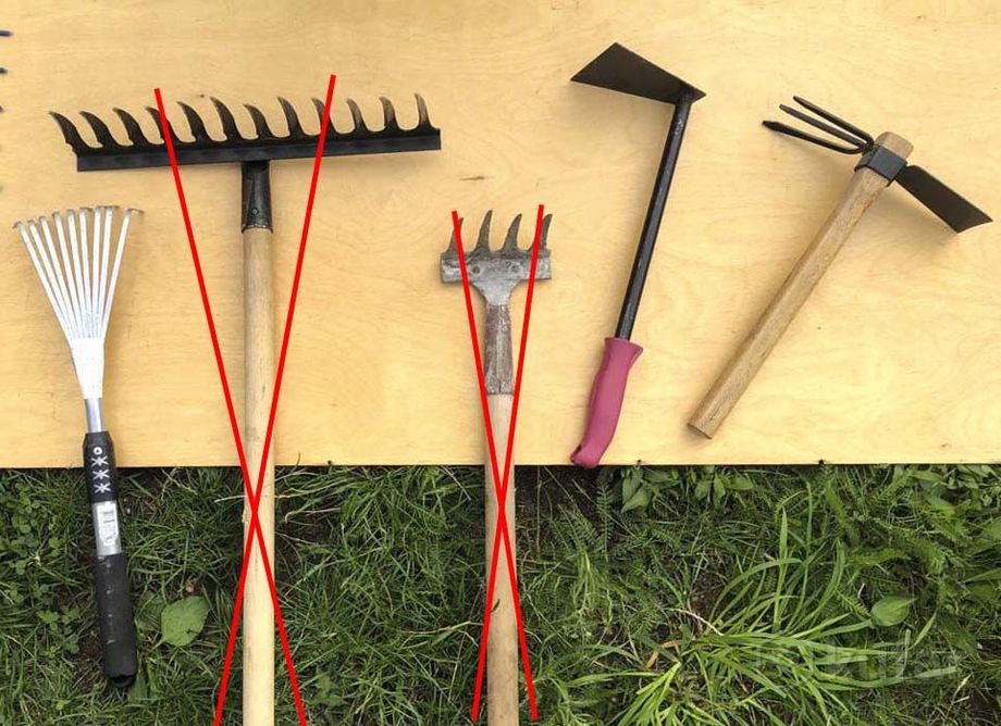 фото садовый инструмент грабли, лопаты, тяпки, пилы сад 0