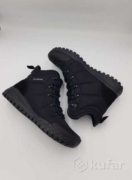 фото ботинки черные женские columbiafairbanks omni-heat / зимние / повседневные / подростковые копия 2