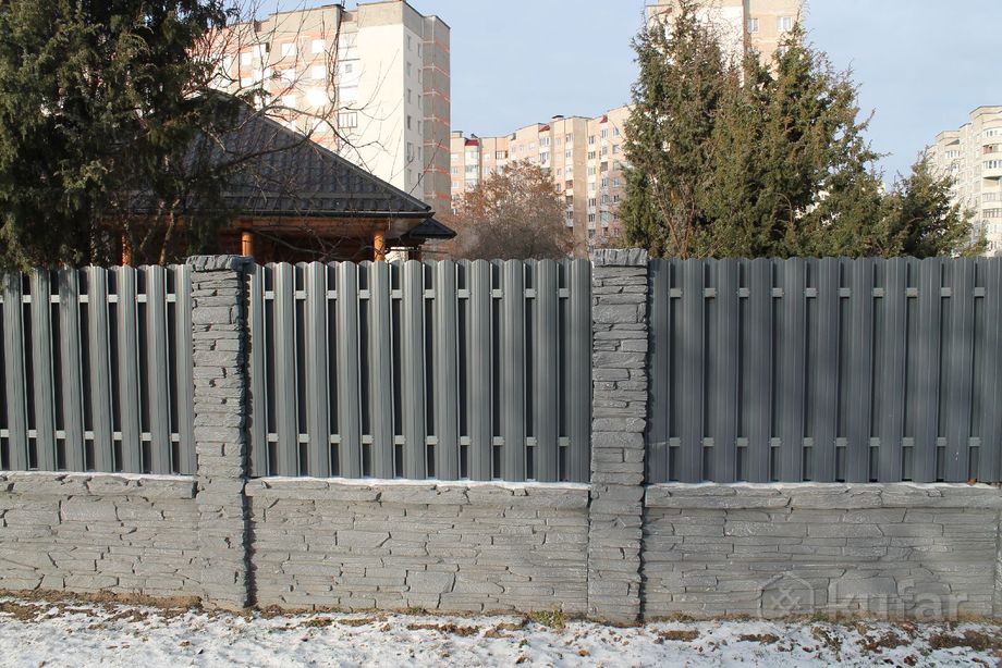 фото забор двухсторонний (2 панели) 4