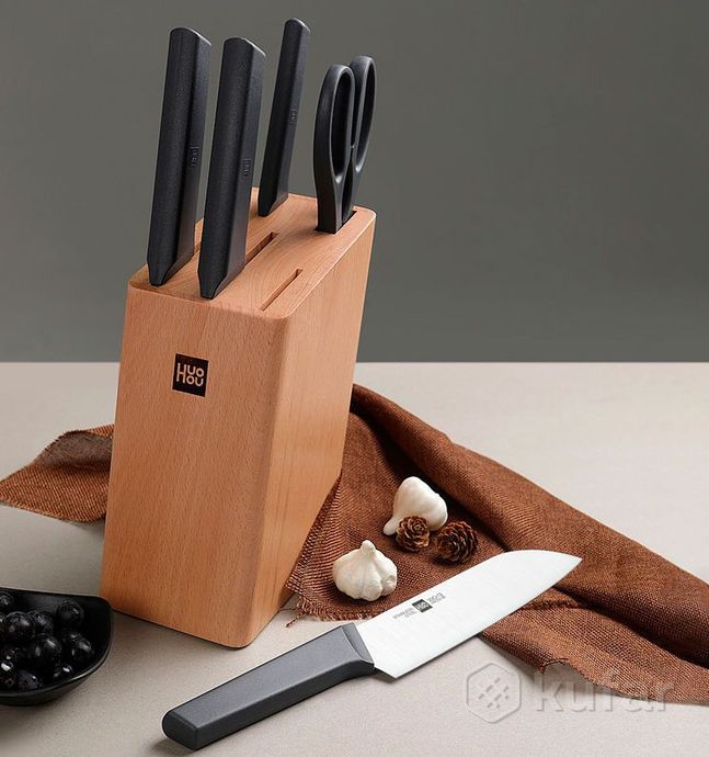 фото набор кухонных ножей ''huo hou'' (hu0057) 1