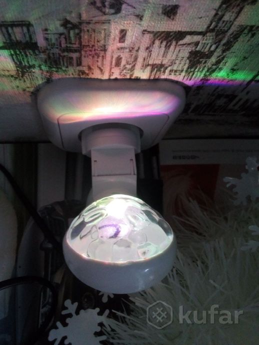 фото лампа световая ночная анимация в розетку 5