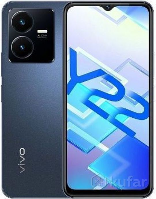 фото мобильный телефон ''vivo'' y22 4gb/64gb starlit blue dual sim 5