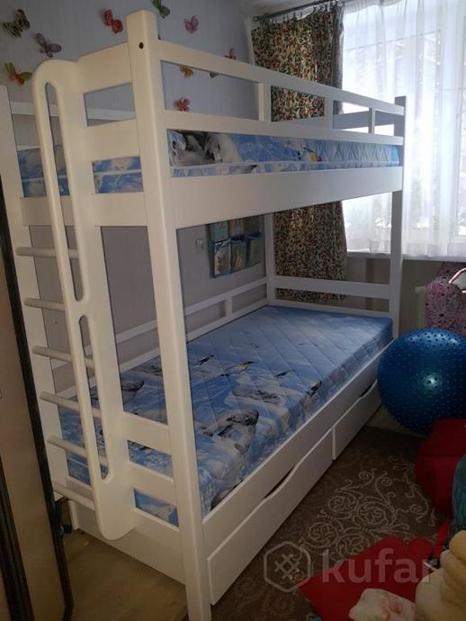 фото  детская двухъярусная кровать ''классик - 2'' 12