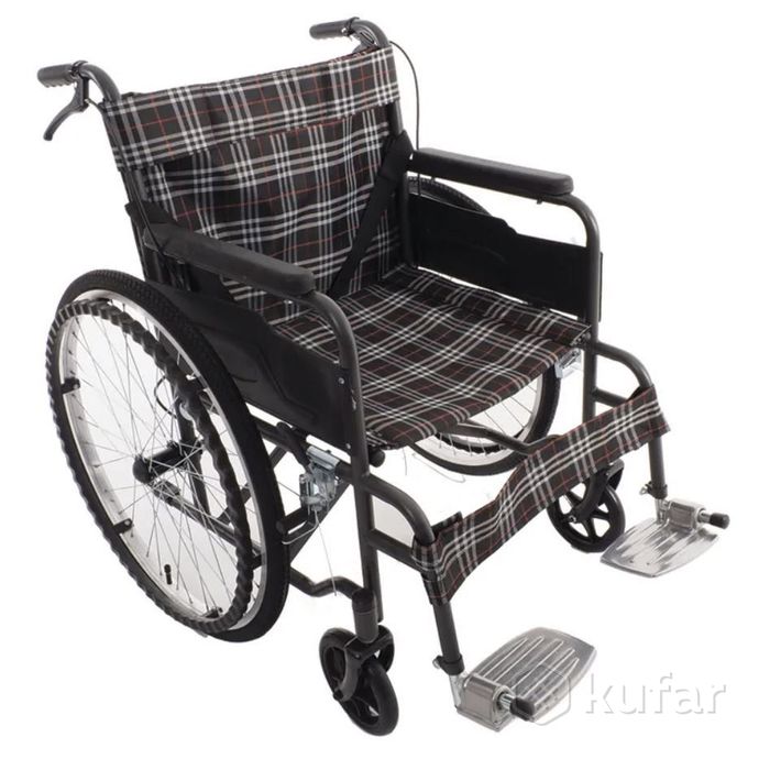 фото механическая инвалидная кресло-коляска met stadik 300 9