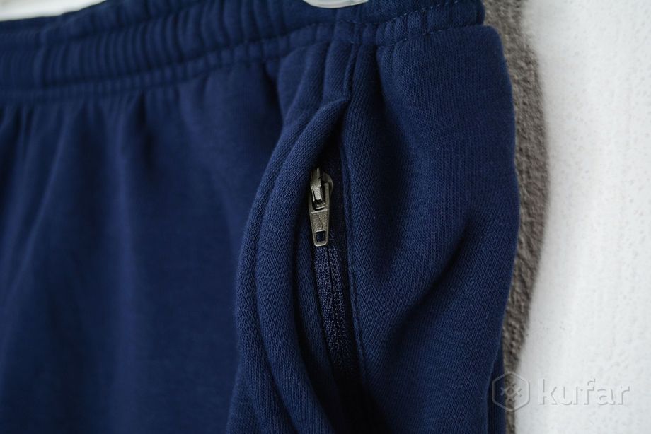 фото хлопковые шорты nike nsw club fleece shorts карманы на замках 5