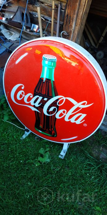 фото неоновая вывеска coca cola 2